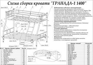 Формула Мебели Гранада-1 140 —