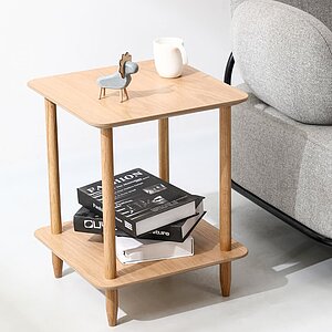 светлое дерево Столик STOOL GROUP Stiff Светлое дерево