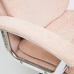 Ткань, розовый, Мисти Роуз Компьютерный стул Tetchair SOFTY Lux флок