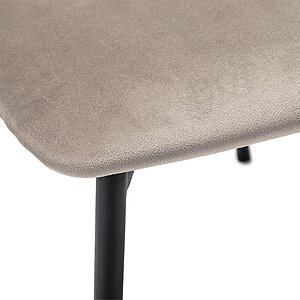 Светло-серый Стул Fendi серый