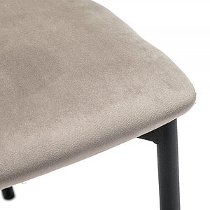 Светло-серый Стул Fendi серый