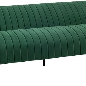 зеленый Диван прямой STOOL GROUP Дрезден Велюр