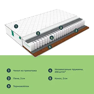 Матрас Sleeptek Premier Foam Cocos