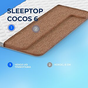 Топпер Sleepline SleepTop Cocos 6