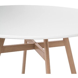 Белый / Натуральный Стол Skandi 90 белый