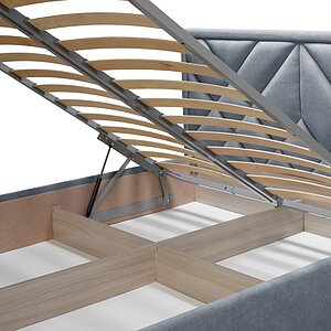 Серый Кровать «Сидней 2» 1600?2000