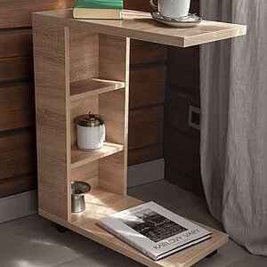 Дуб сонома Стол прикроватный Мальта дуб сонома