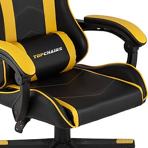 Черно-желтый Кресло спортивное STOOL GROUP TopChairs Shadow