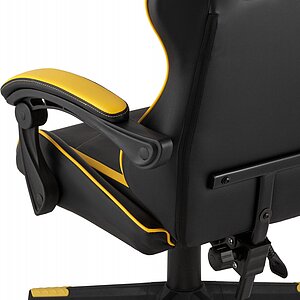 Черно-желтый Кресло спортивное STOOL GROUP TopChairs Shadow