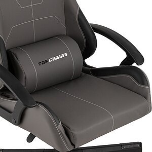 Серо-черный Кресло спортивное STOOL GROUP TopChairs Wyvern