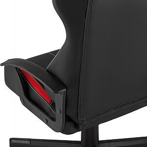 Черно-красный Кресло спортивное STOOL GROUP TopChairs Wyvern