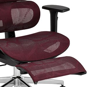 Бордовый Кресло офисное STOOL GROUP TopChairs Nimbus