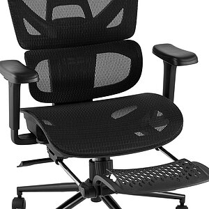 Черный Кресло офисное STOOL GROUP TopChairs Vertus Черная сетка