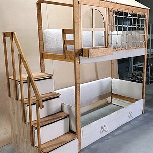 Кровать Leroys Альпина 1 двухъярусная
