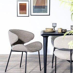 Светло-коричневый Стул Hesby Haven