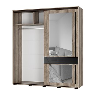 Шкаф-купе Крафт-8, Дуб Каньон