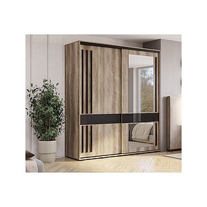 Шкаф-купе Крафт-8, Дуб Каньон