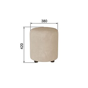 Пуф Рой, Бежевый