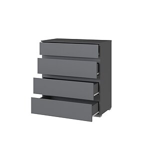 Комод Плейона, Графит серый
