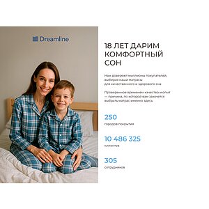 Матрас Dreamline Classic + 30 TFK