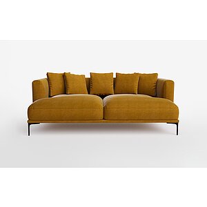 Velutto 58|Оранжевый Диван NESTA COMFORT