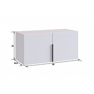 белое дерево Стенка для прихожей Баско К6