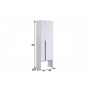 графит, дуб крафт золотой Прихожая Мебельсон Баско К6