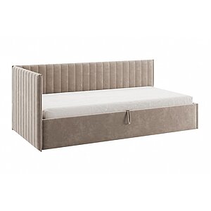 латте Кровать Мебельсон Твикс 90x200 с ПМ