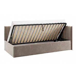 латте Кровать Мебельсон Твикс 90x200 с ПМ