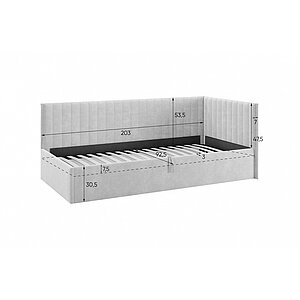 капучино Кровать Твикс 90x200