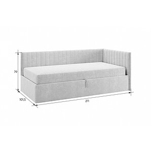 капучино Кровать Твикс 90x200