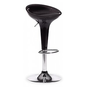 хром, черный Стул барный Tetchair Nail (mod. KY801)