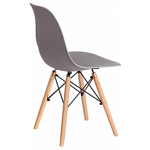 дерево, светло-серый Стул Tetchair Cindy
