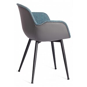 бирюзовый, серый Кресло Tetchair Valentino (Mod. Pc45-2)