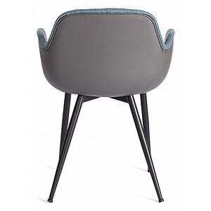 бирюзовый, серый Кресло Tetchair Valentino (Mod. Pc45-2)