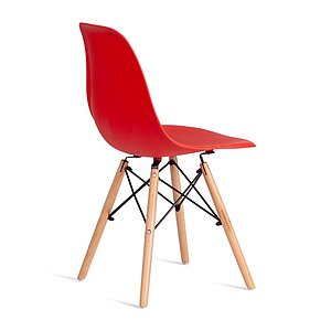 бежевый, красный Стул Tetchair Cindy Eames (mod. 1801)