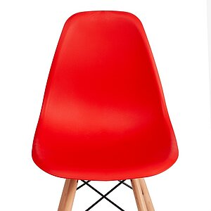 бежевый, красный Стул Tetchair Cindy Eames (mod. 1801)