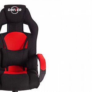 красный, черный Кресло игровое Driver