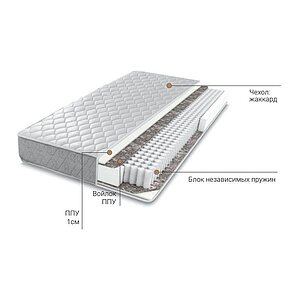 Разнотон Матрас Leset 160*200 cм