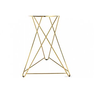 Белый / Золотой Стол деревянный Milena white / gold