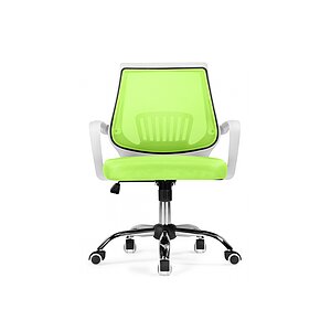 Зеленый / Хромированный металл Компьютерное кресло Ergoplus green / white