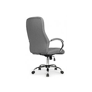 Серый/Хромированный металл Компьютерное кресло Tron gray fabric