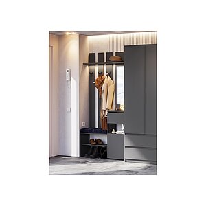 Графит Прихожая Сибити графит серый