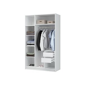 Белый Шкаф Широн 1200 белый / белый