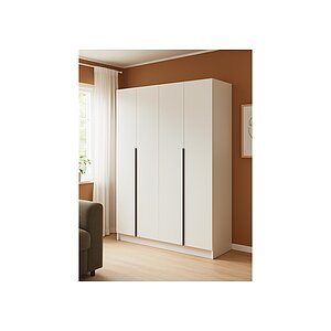 Белый Шкаф Широн 1600 белый / белый