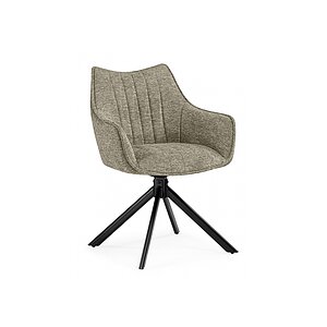 beige/black Стул на металлокаркасе Denever beige / black