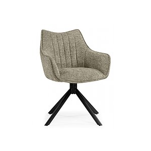 beige/black Стул на металлокаркасе Denever beige / black