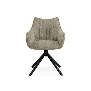 beige/black Стул на металлокаркасе Denever beige / black