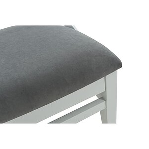 Эмаль белая (Тон 9), Ажур 149-3 (шелк) Стул из массива «Соло Венский» , производство ДМФ «Аврора» Димитровград