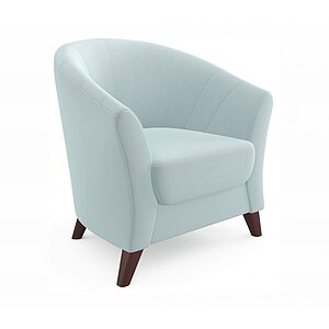 Мята пастель/Велюр Мягкое кресло Line мята пастель